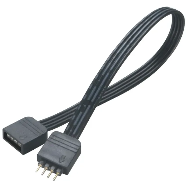 Akasa AK-CBLD01-20BK LED RGB Verlängerungskabel 4-Pin
