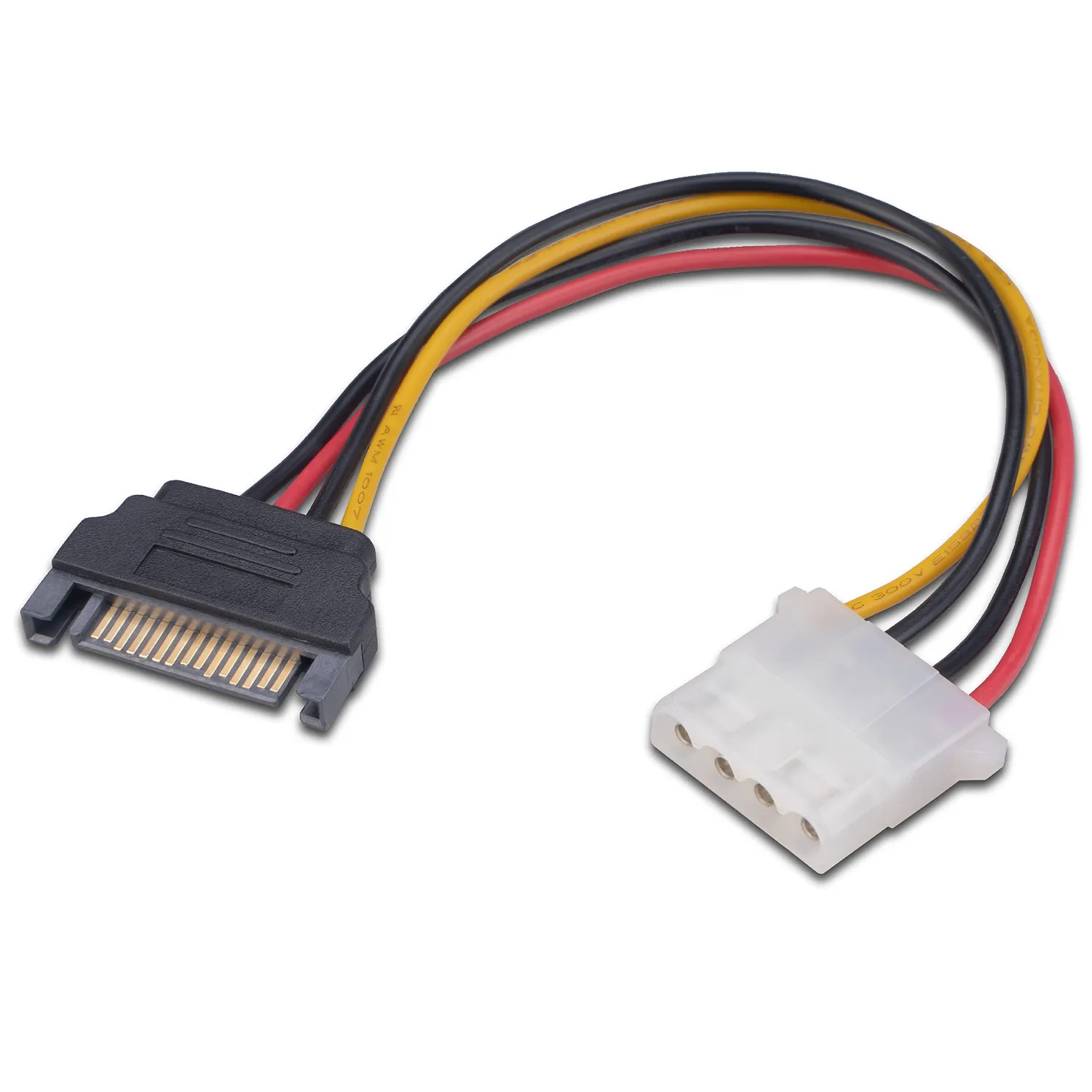 Akasa AK-CBPW03-KT02 SATA-Molex Adapter 15cm 2er