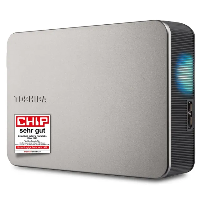 Toshiba Canvio Flex externe HDD 4TB silber USB 3.2