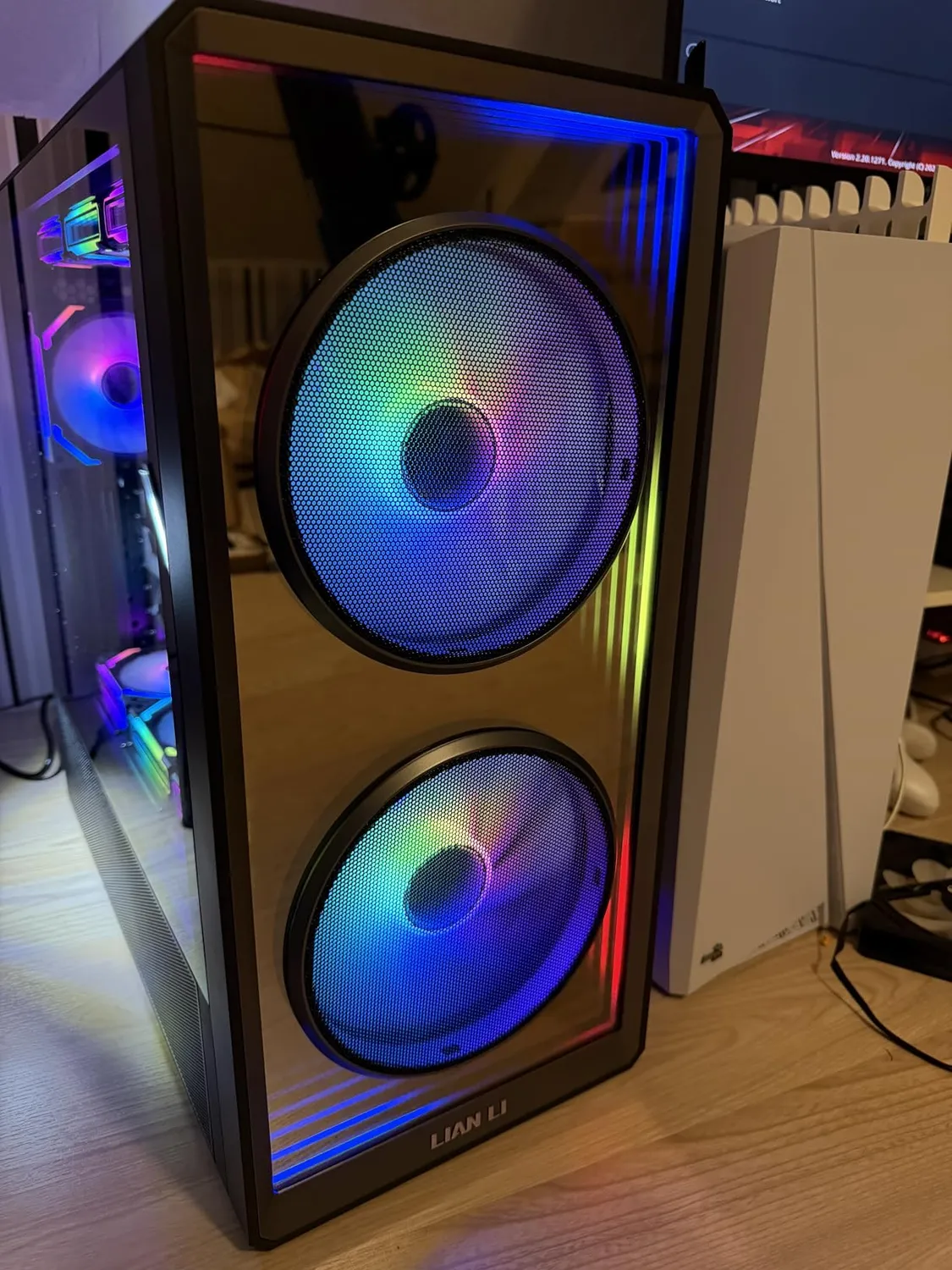 Lian Li LANCOOL 217 INF Midi-Tower Gehäuse schwarz