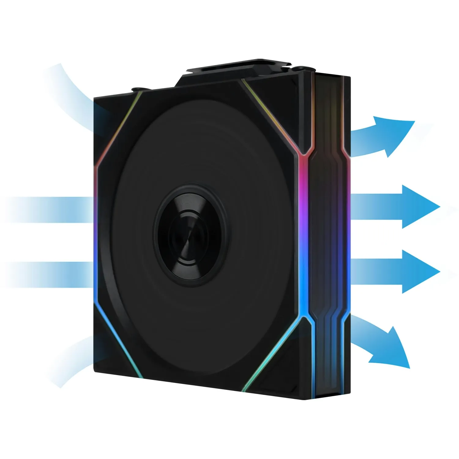 Lian Li UNI FAN TL 120mm Lüfter 3er-Pack Schwarz RGB kabellos