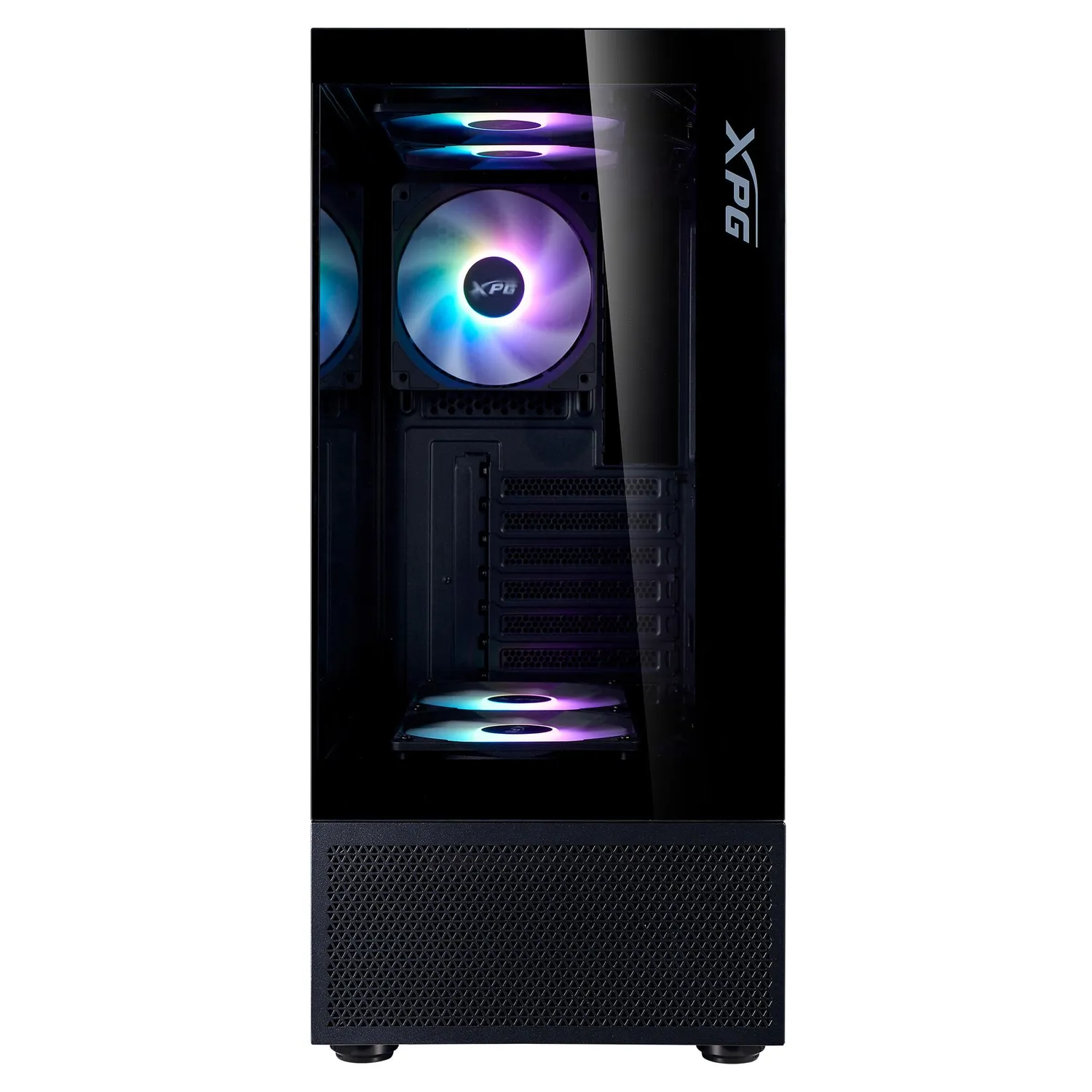 XPG Invader X Mini PC-Gehäuse Schwarz 5x ARGB Panorama