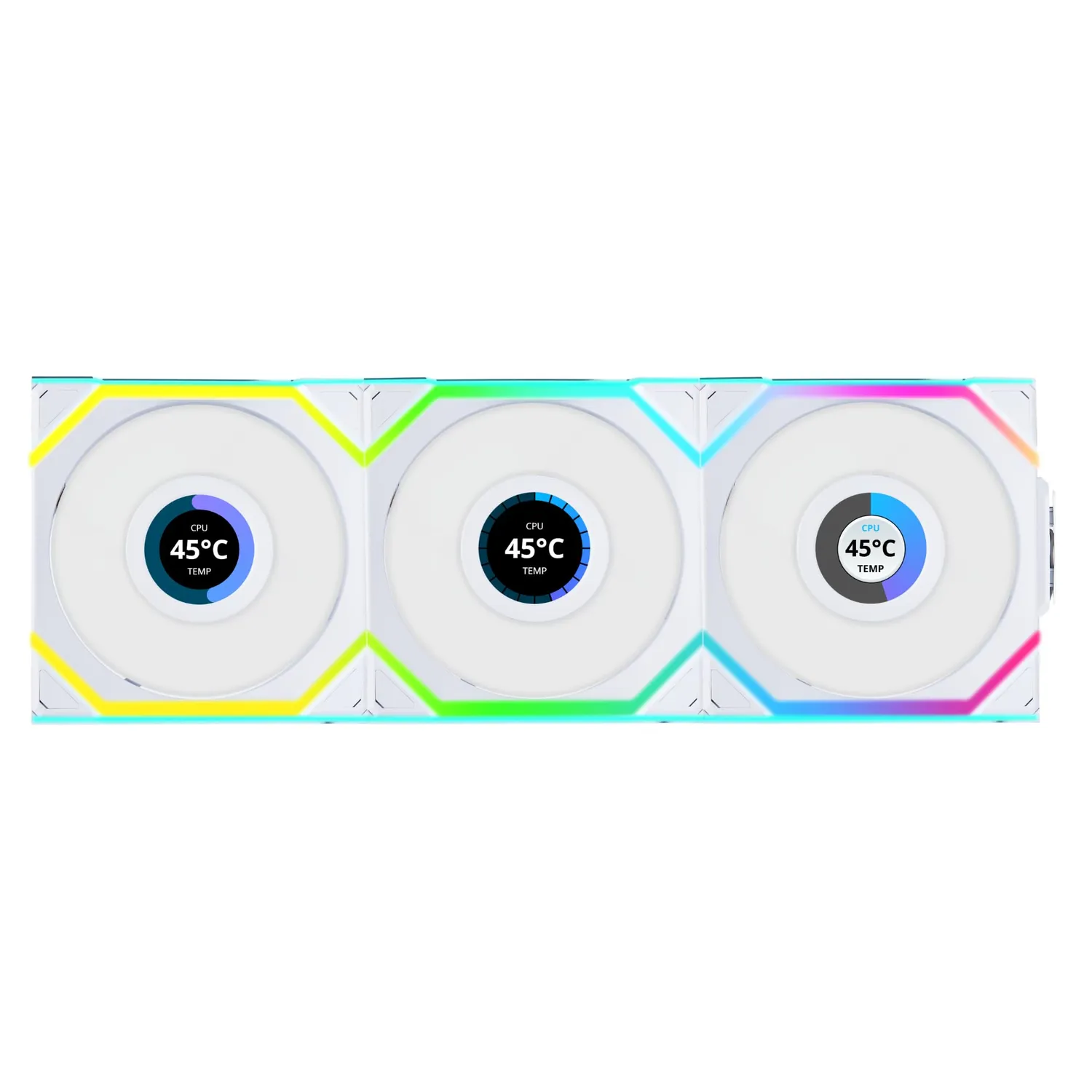 Lian Li UNI FAN SL 120mm Lüfter weiß Reverse 1er