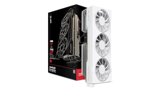 XFX Swift RX 9070 GRE Gaming Grafikkarte 12GB Weiß