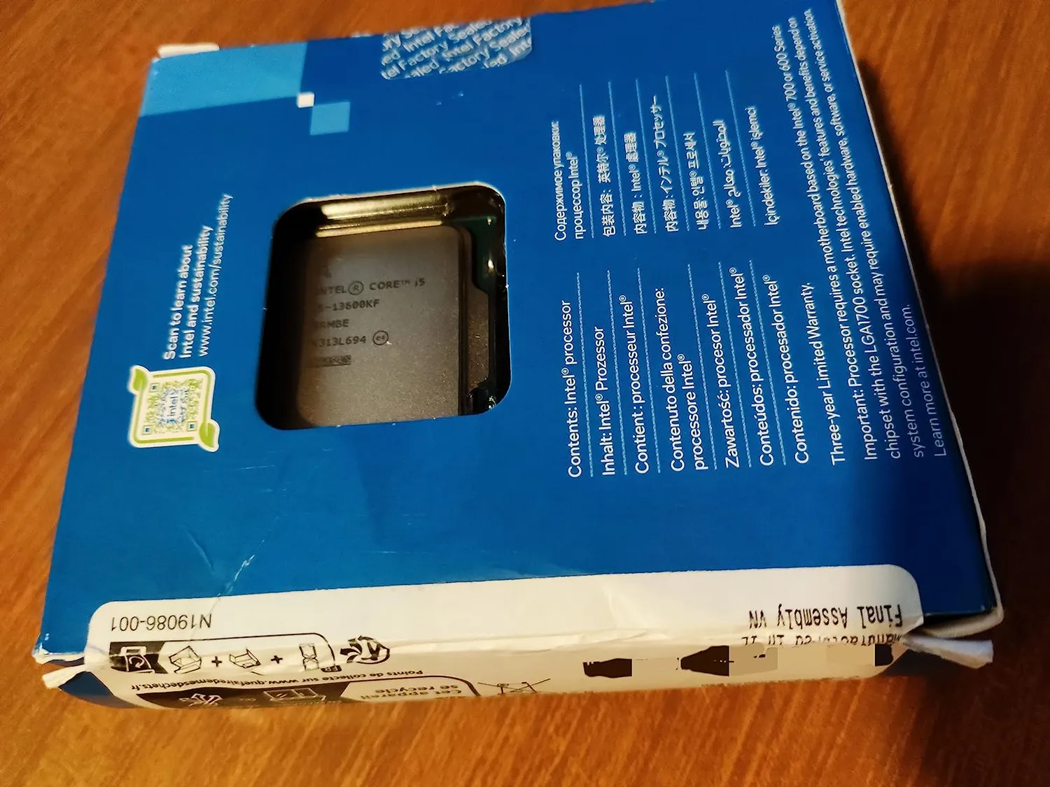 Intel Core i5-13600KF Prozessor LGA1700 14 Kerne