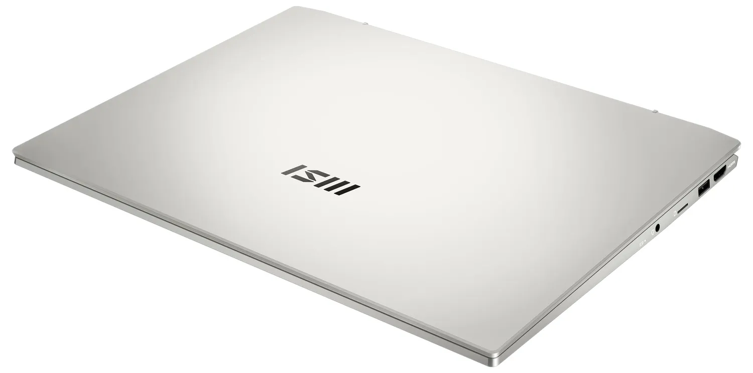 MSI Prestige A16 AI+ Laptop 16 QHD+ Ryzen AI 9 32GB/1TB Silver