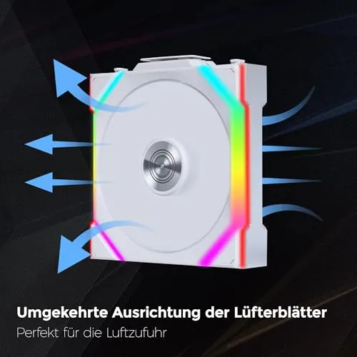 Lian Li UNI FAN SL 120mm Lüfter weiß Reverse 1er