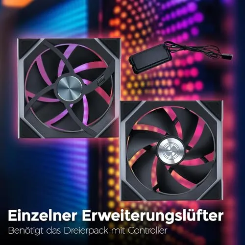 Lian Li Uni Fan SL Wireless 120 Lüfter ARGB Schwarz