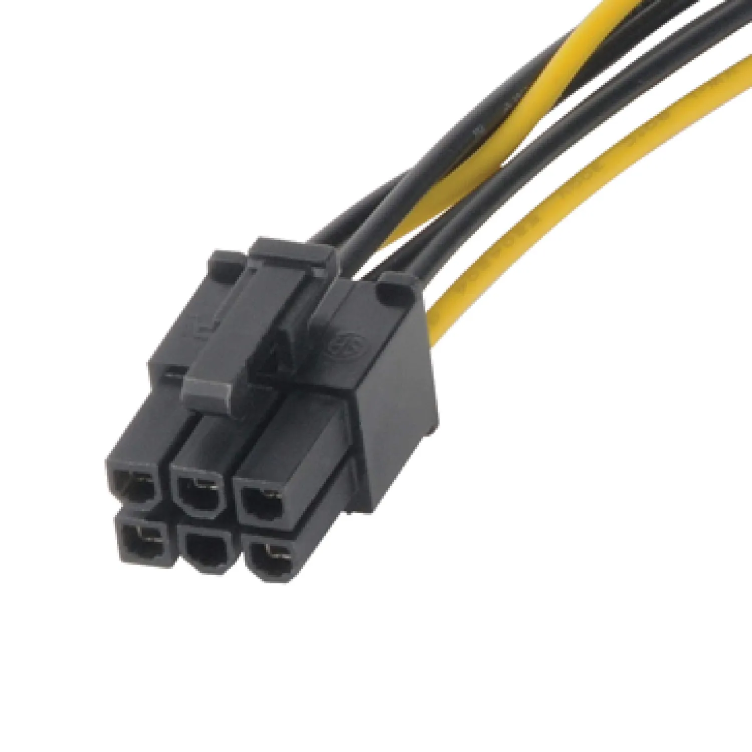 Akasa AK-CB4-6 Molex auf PCIe Adapterkabel 6-Pin 10cm