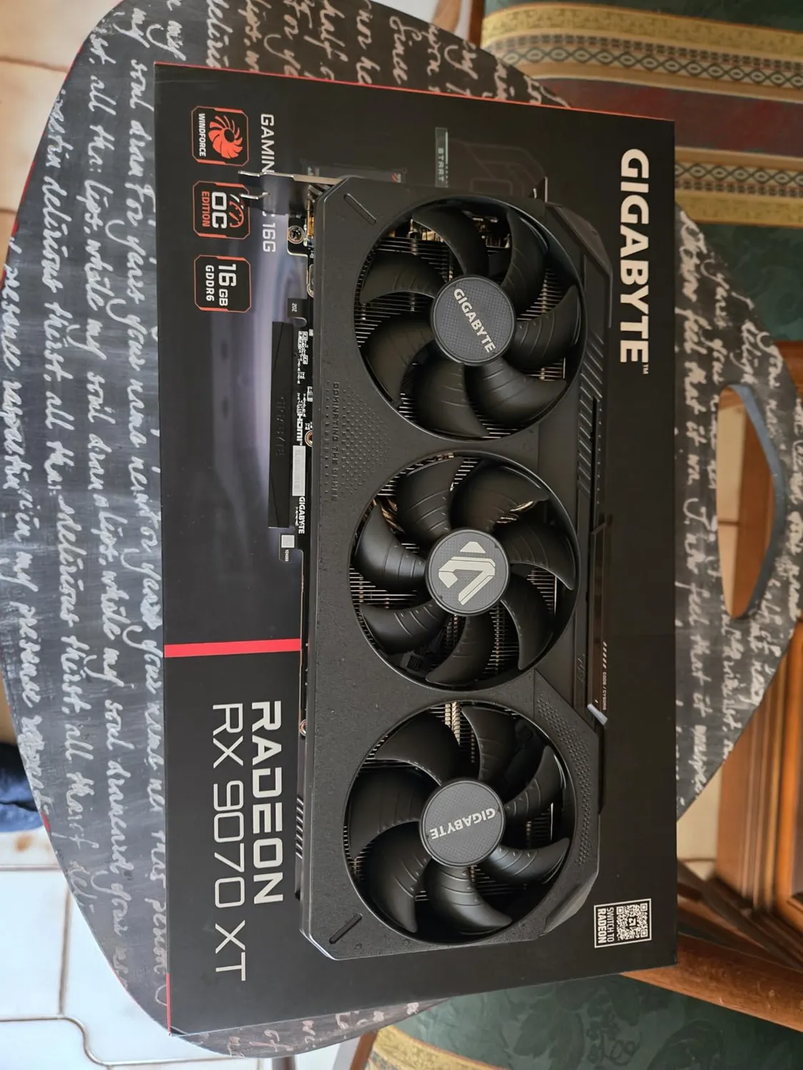 AMD Radeon RX 9070 XT Grafikkarte 16GB Gaming OC