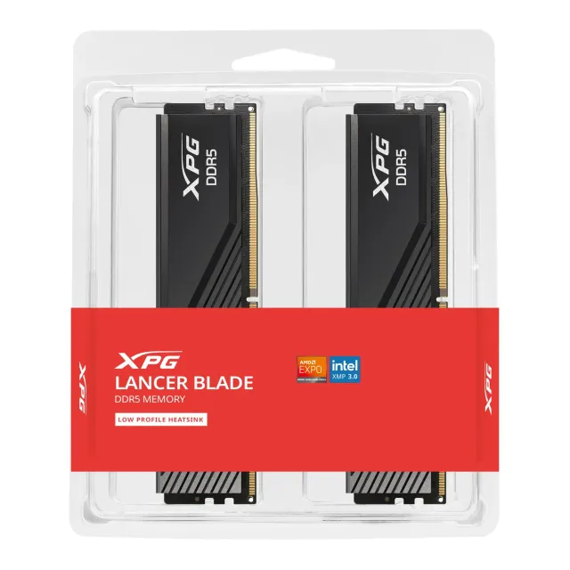 XPG Lancer Blade AX5U6000C3032G-DTLABBK RAM 64GB DDR5-6000 Kit schwarz