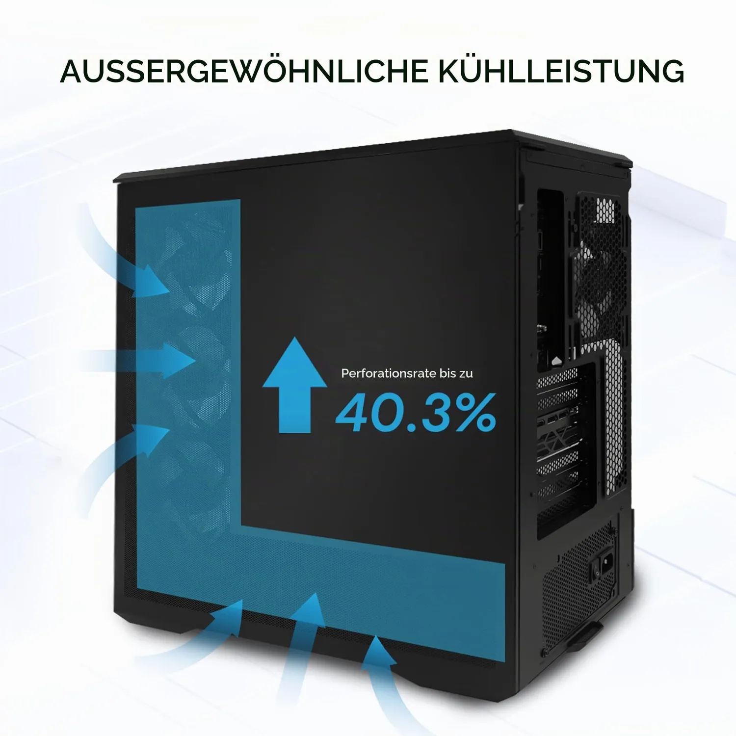 Lian Li Vector V100 Mini Micro-ATX Gehäuse 4xARGB