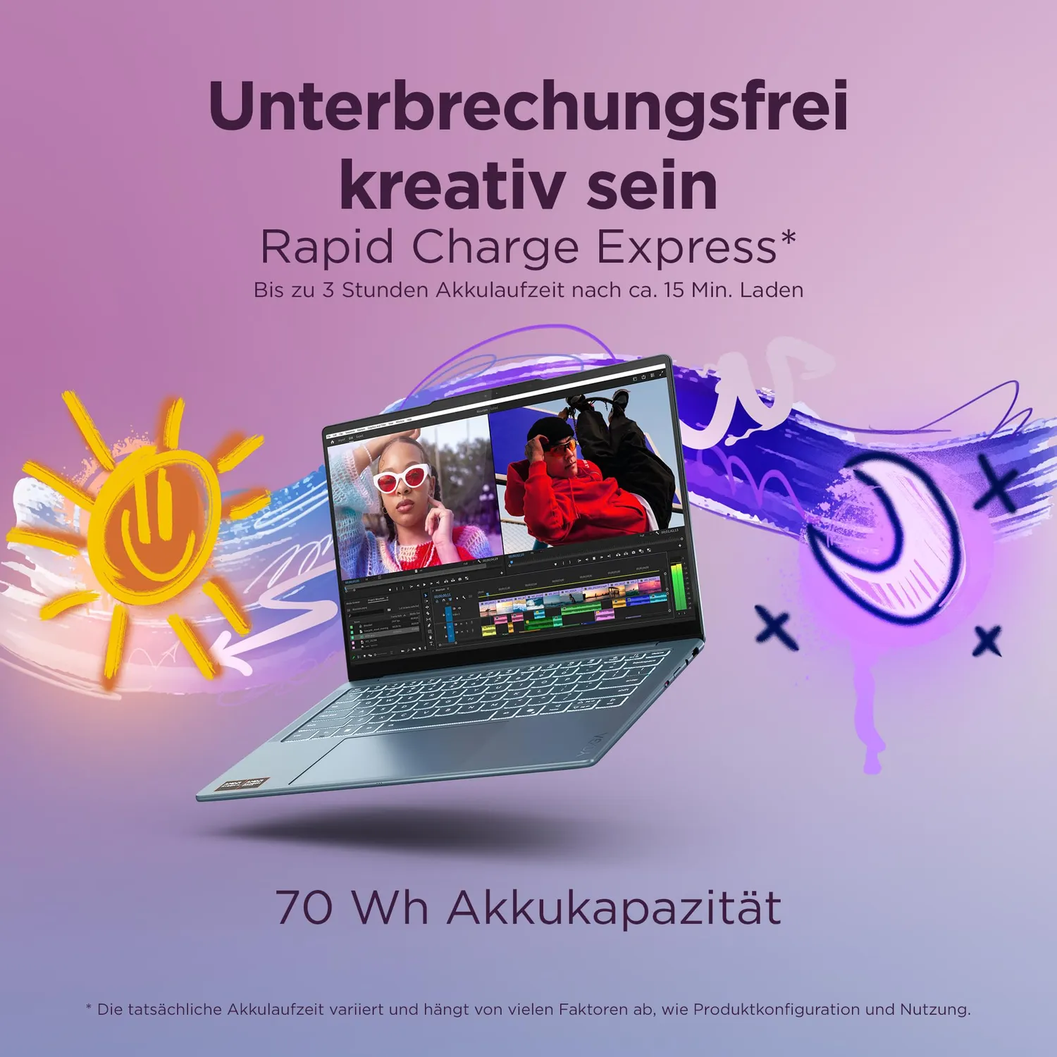 Lenovo Yoga Slim 7 14AKP10 Laptop 16GB/512GB OLED