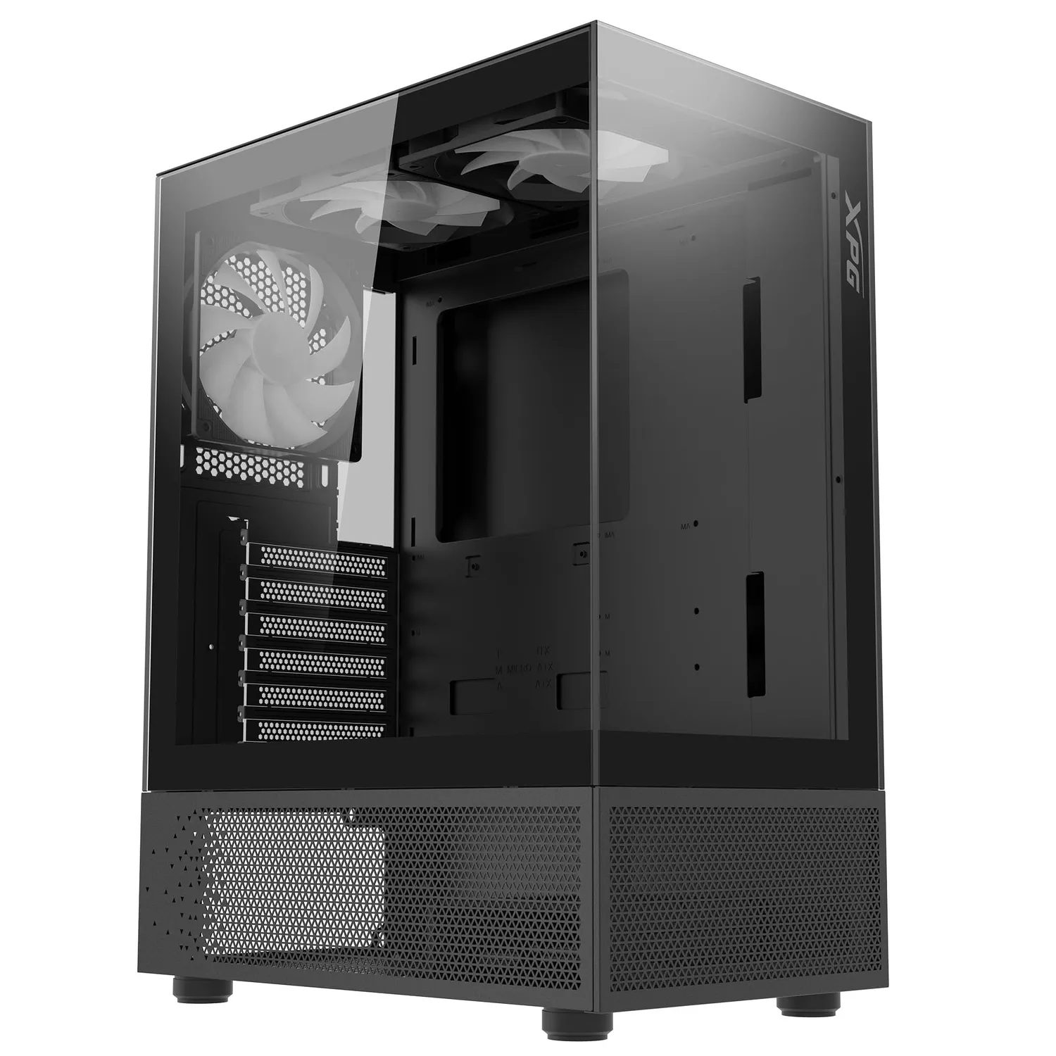 XPG Invader X Mini PC-Gehäuse Schwarz 5x ARGB Panorama