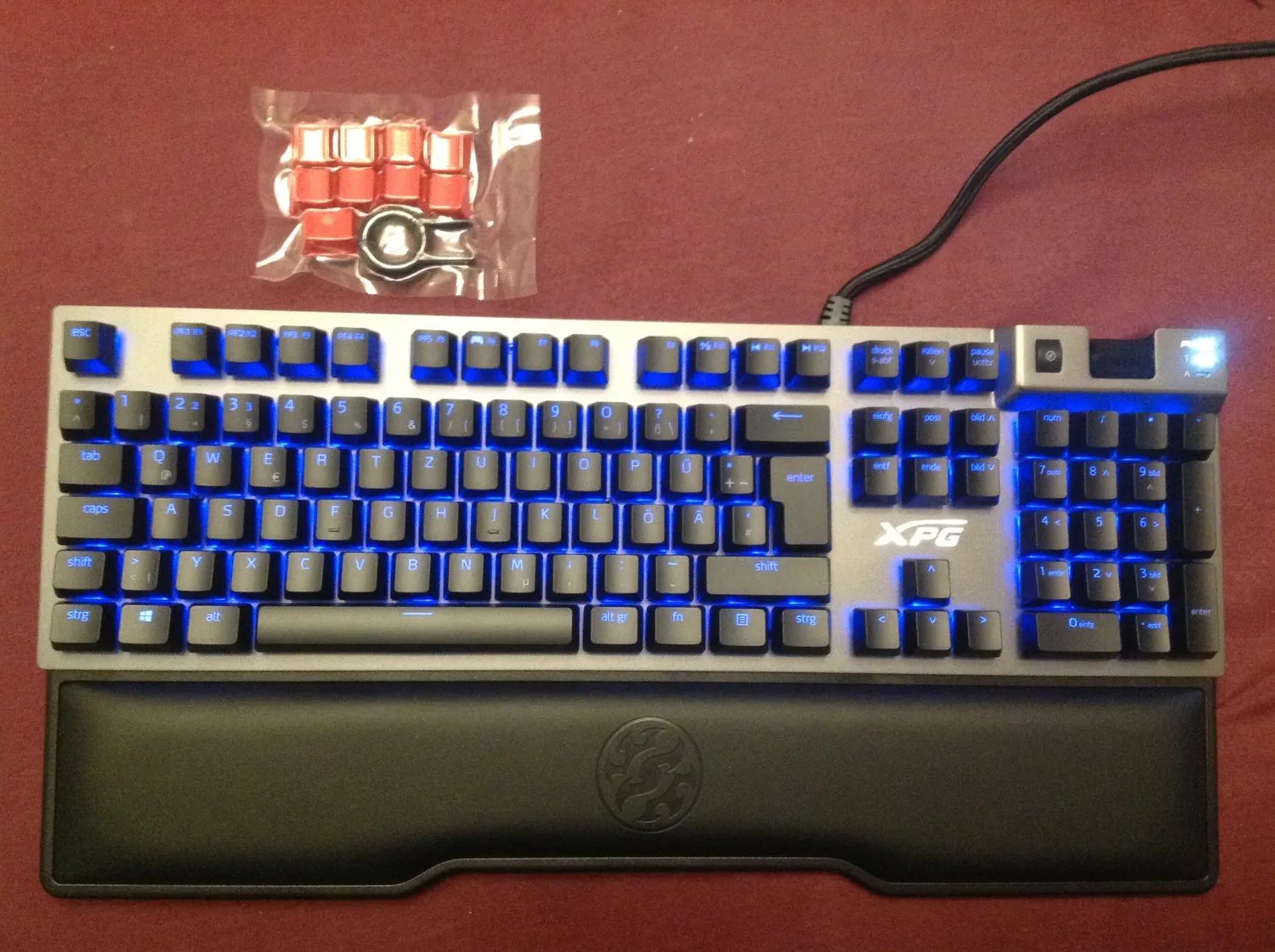 XPG Summoner Gaming-Tastatur Cherry MX Silver QWERTZ