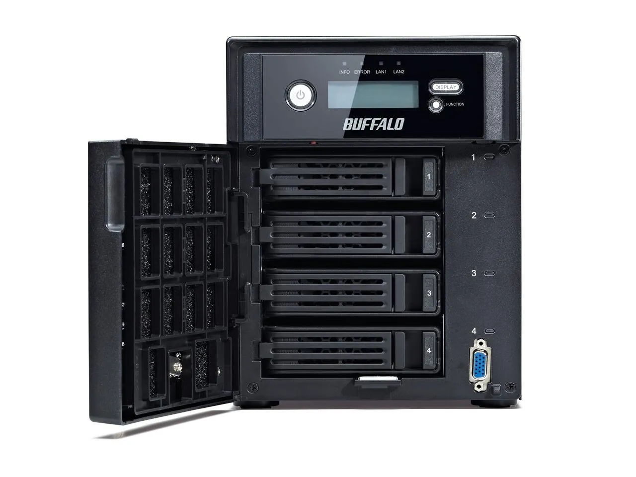 Buffalo TeraStation WS5400DR0804W2EU NAS 8TB schwarz Windows
