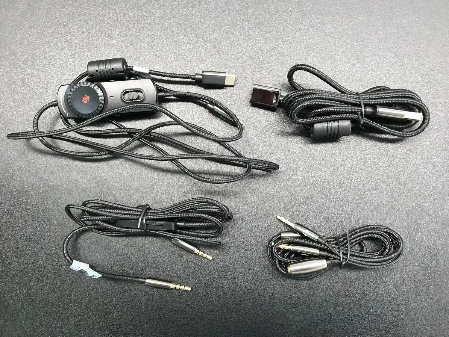 XPG Precog Gaming-Headset schwarz USB-C 7.1 FPS-Modus