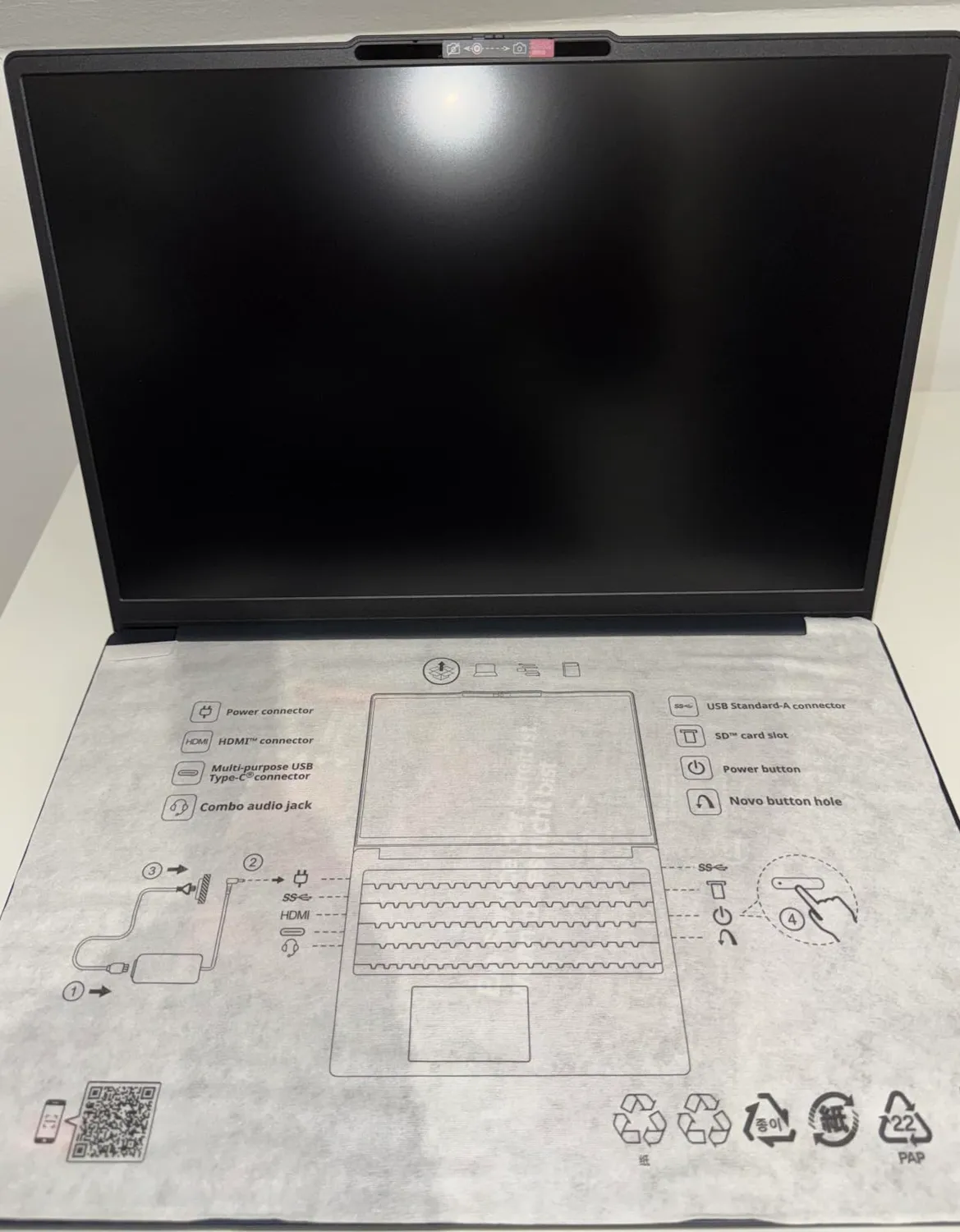 Lenovo IdeaPad Slim 3 Laptop Ryzen 5 7535HS 24GB 1TB 16 Zoll