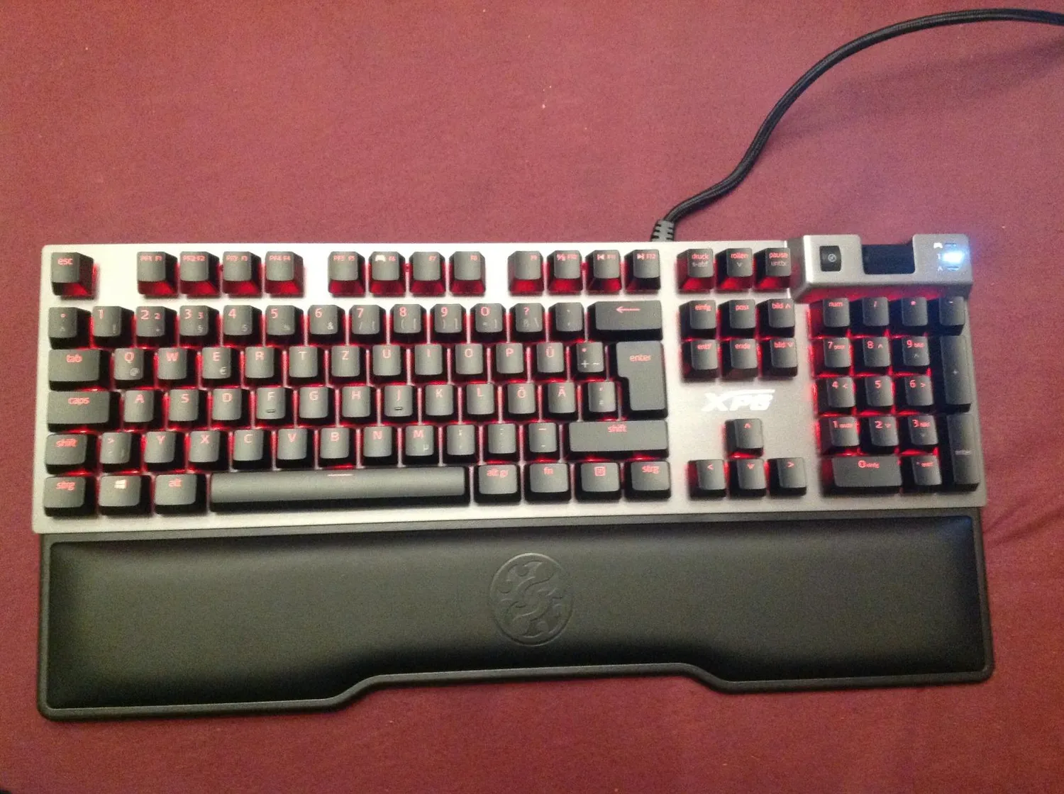 XPG Summoner Gaming-Tastatur Cherry MX Silver QWERTZ