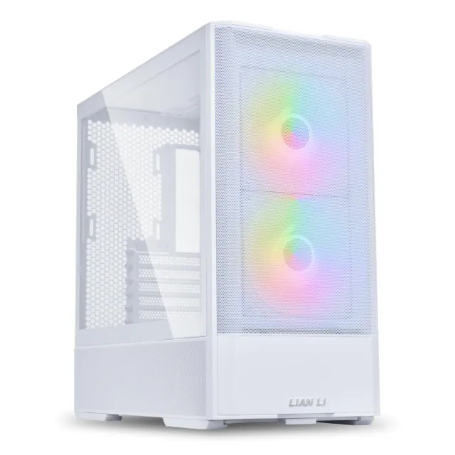 Lian Li LANCOOL 207 Midi-Tower PC-Gehause Weiss 4 Lufter
