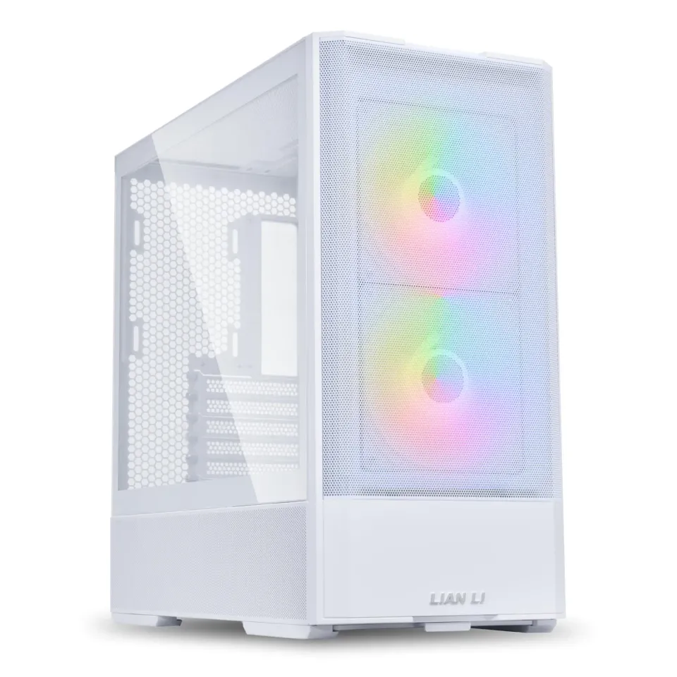 Lian Li LANCOOL 207 Midi-Tower PC-Gehause Weiss 4 Lufter
