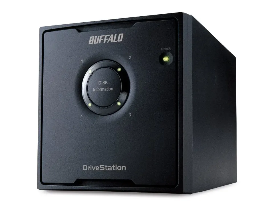 Buffalo DriveStation Quad HD-QH12TU3R5-EU Externe Festplatte 12TB RAID