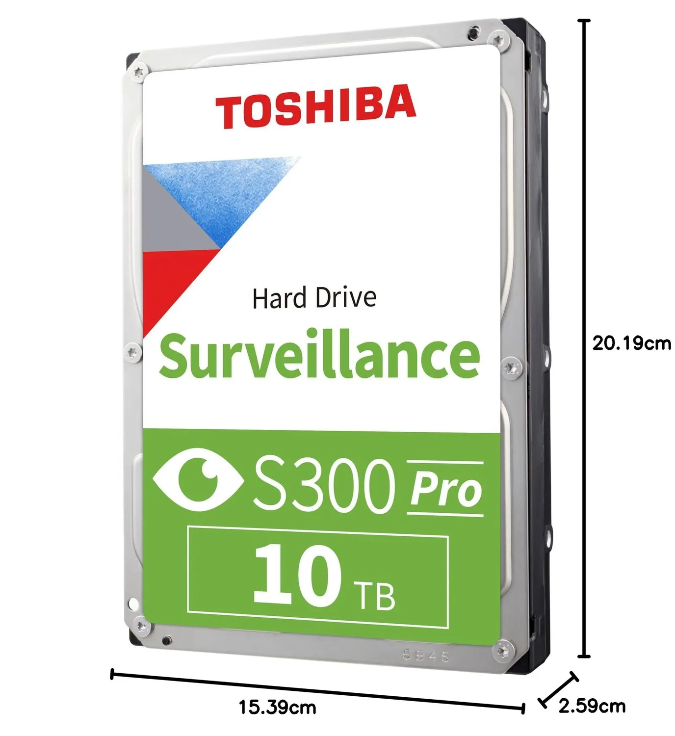 Toshiba S300 Pro MD10ADA10TV Festplatte 10TB Überwachung