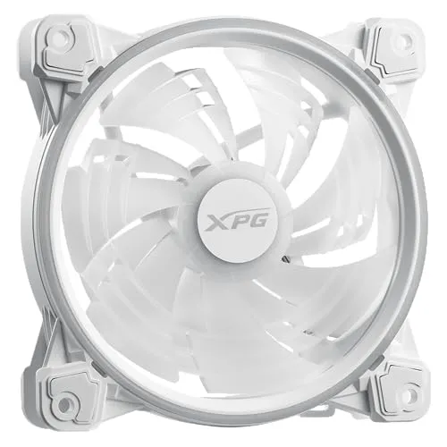 XPG Hurricane 120 ARGB PWM Lüfter weiß 120mm FDB leise