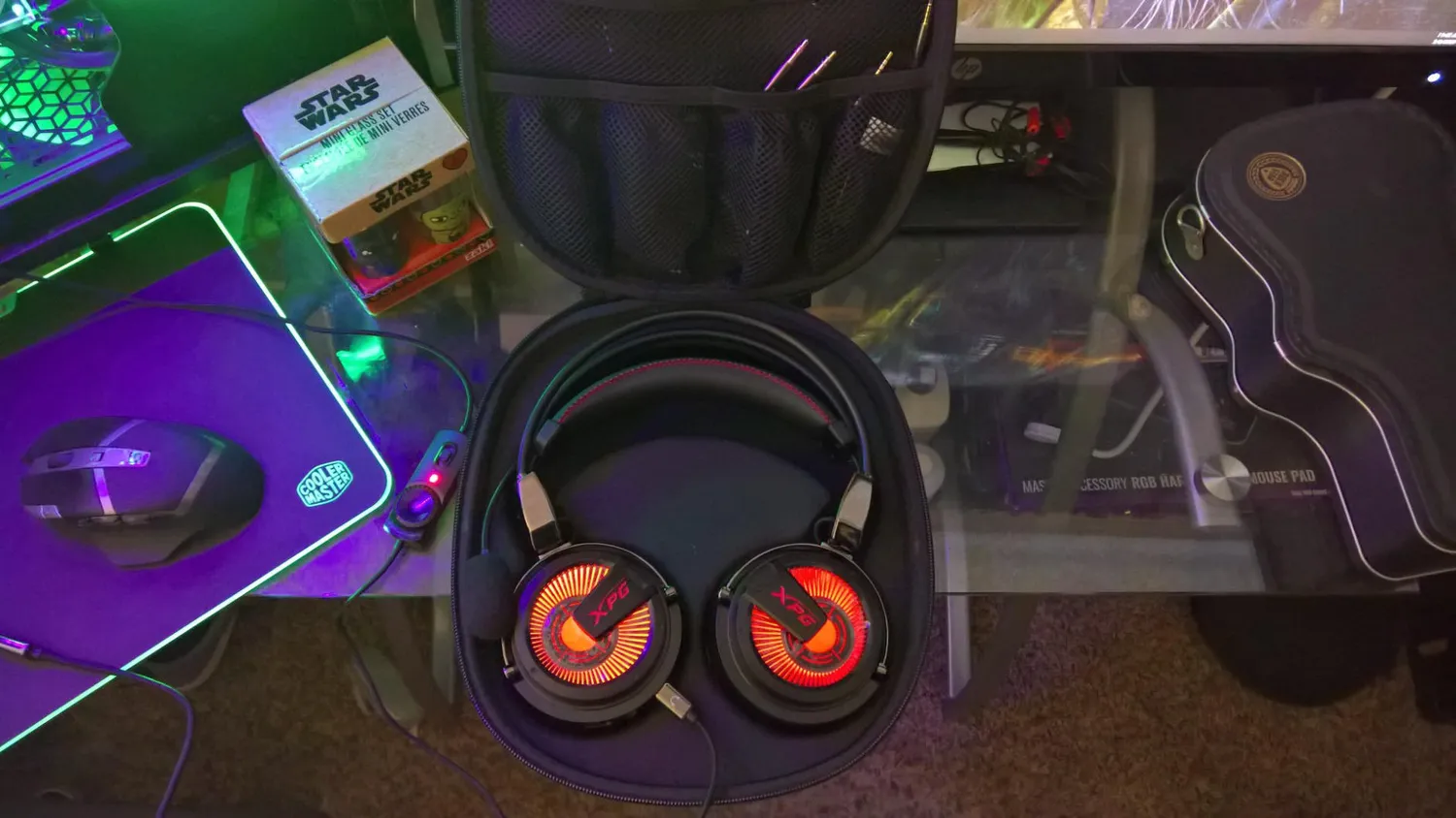 XPG Precog Gaming-Headset schwarz USB-C 7.1 FPS-Modus