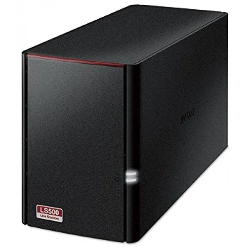 Buffalo LinkStation 520 NAS Gehäuse 2-Bay 0TB RAID Gigabit