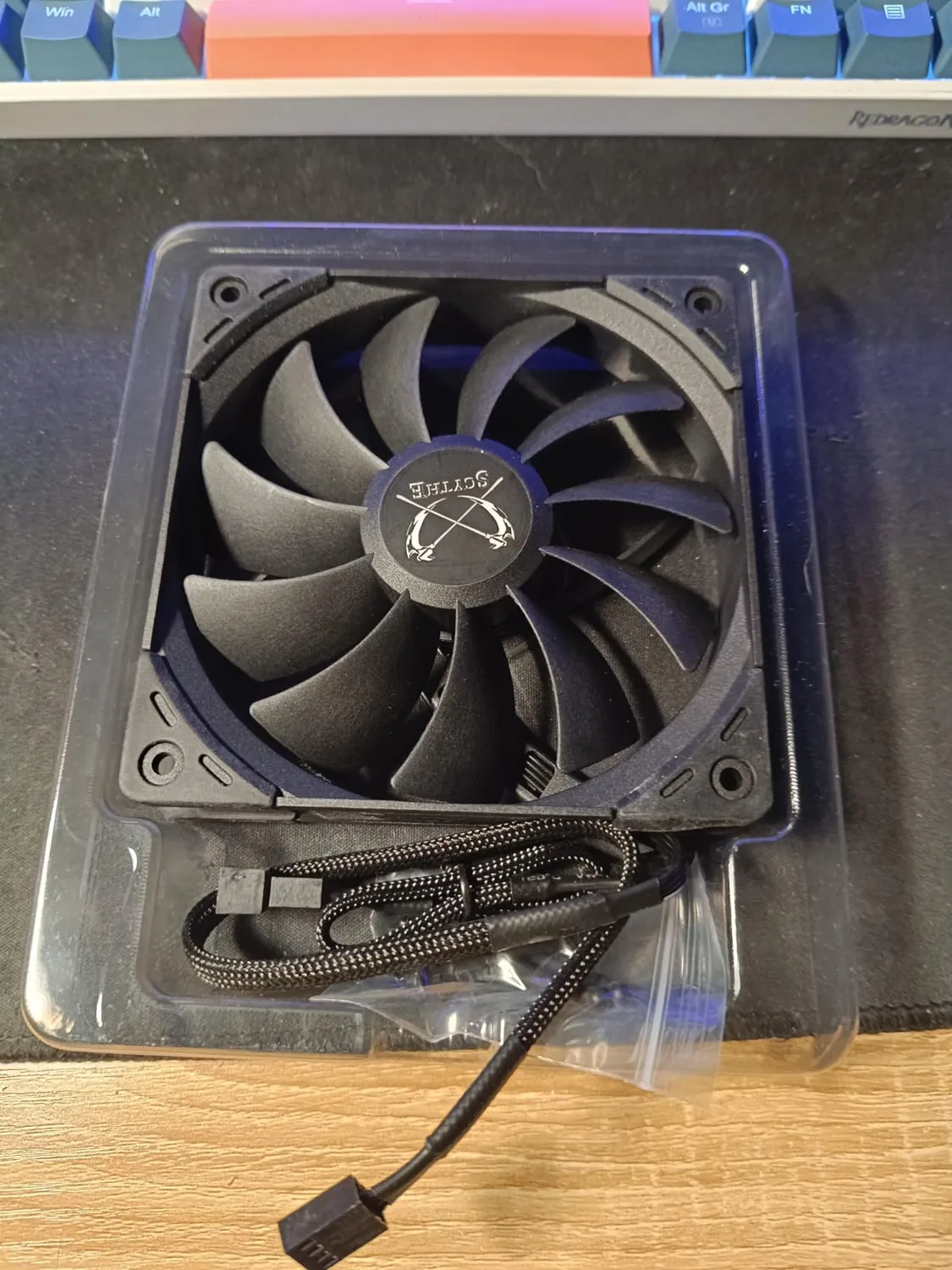 Scythe Kaze Flex II 120 PWM Lüfter 2000 U/min schwarz