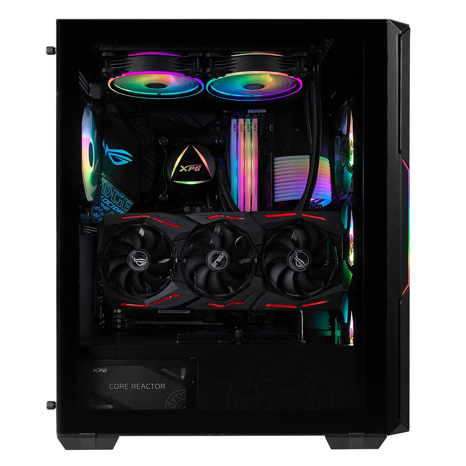 XPG STARKER AIR Midi-Tower PC-Gehäuse ATX Mesh ARGB