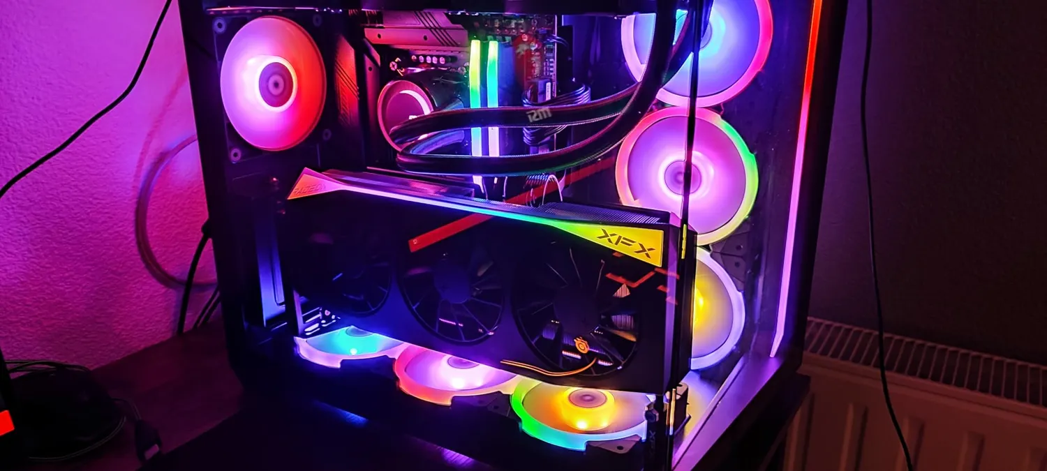 XFX Mercury RX 9070XT OC Gaming Grafikkarte 16GB GDDR6 RGB