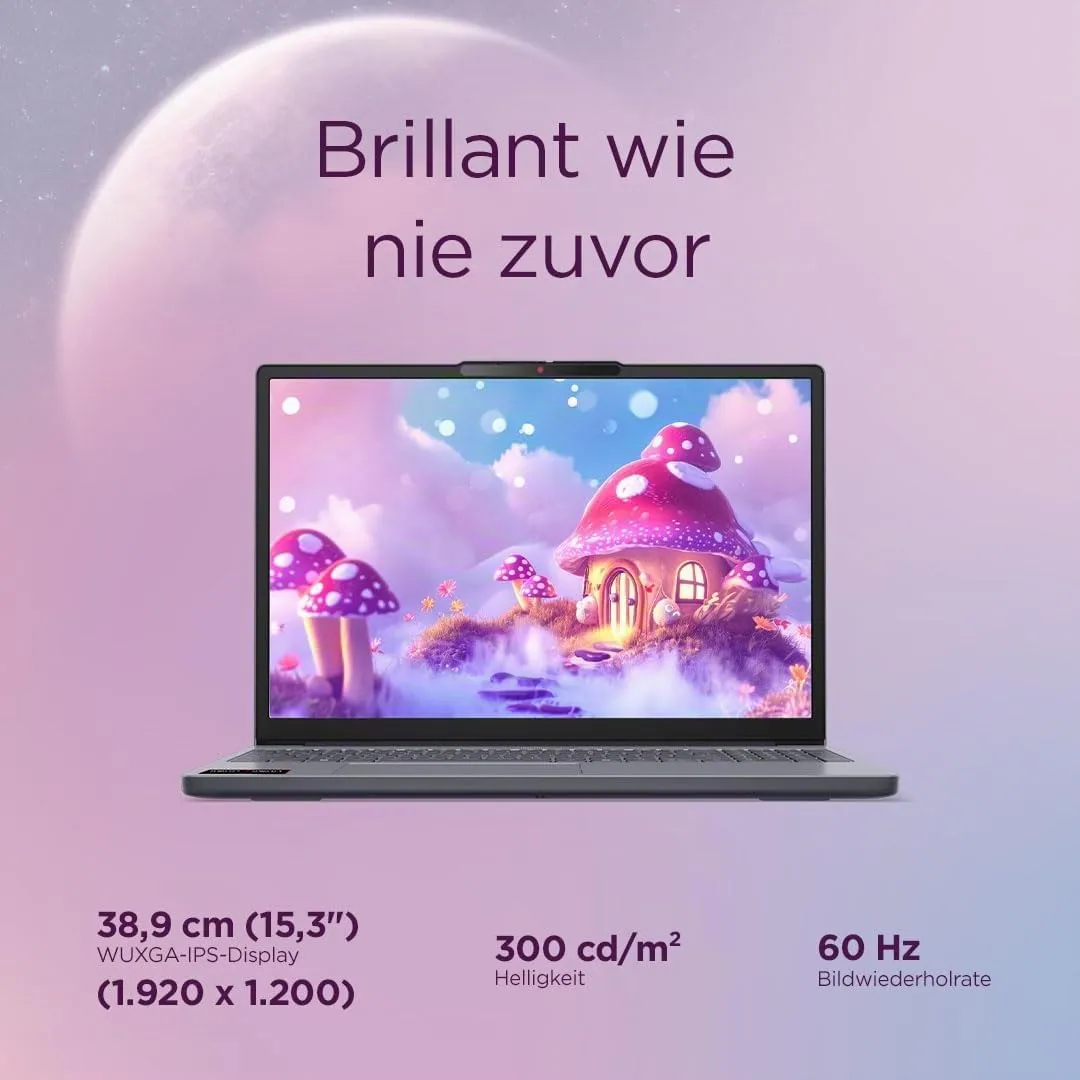 Lenovo IdeaPad Slim 3 Laptop Ryzen 5 16GB 512GB ohne Netzteil