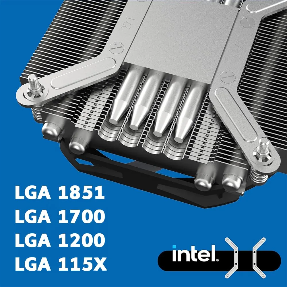 Akasa Alucia H4i CPU-Kühler Intel 95W Low-Profile