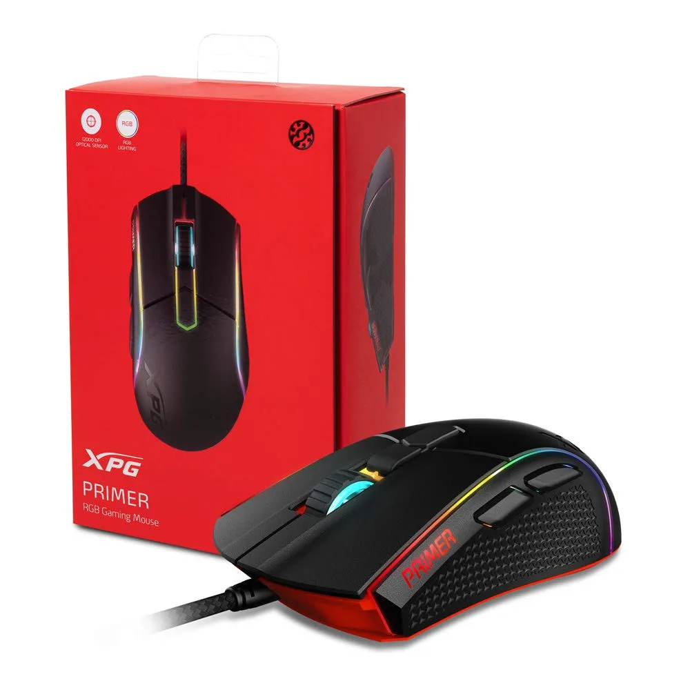XPG Primer Gaming-Maus 12000 DPI schwarz