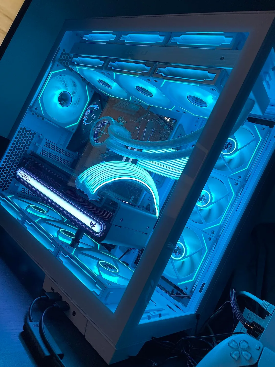 Lian Li UNI FAN SL-INF 120 weiß Lüfter 3er-Pack RGB