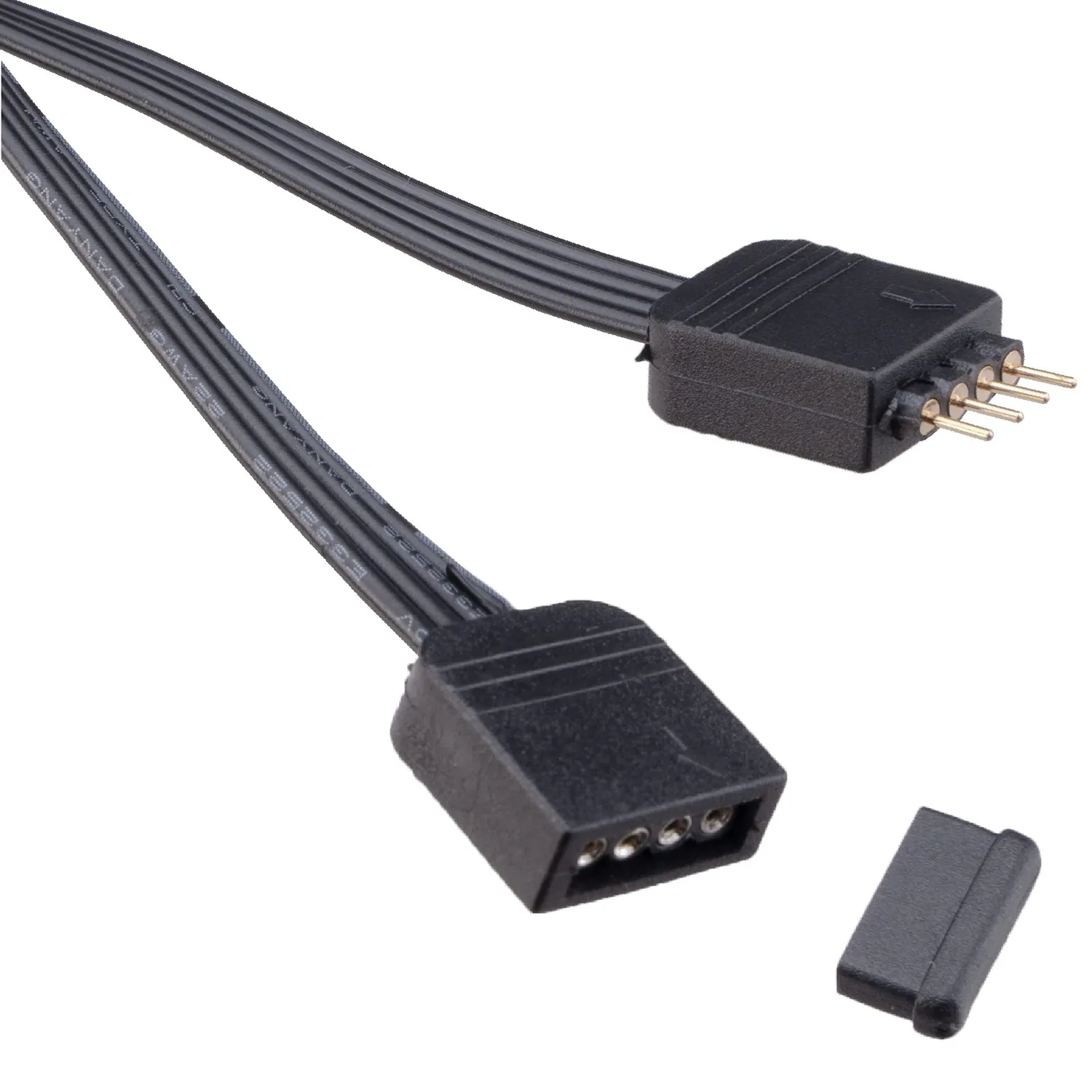 Akasa AK-CBLD01-20BK LED RGB Verlängerungskabel 4-Pin