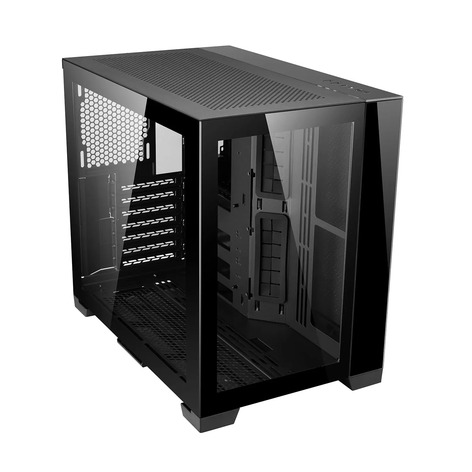 Lian Li O11 Dynamic Mini Midi-Tower Gehäuse Schwarz Glas