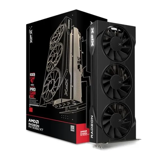 XFX Swift RX 9060 XT OC Grafikkarte 16GB Triple-Fan