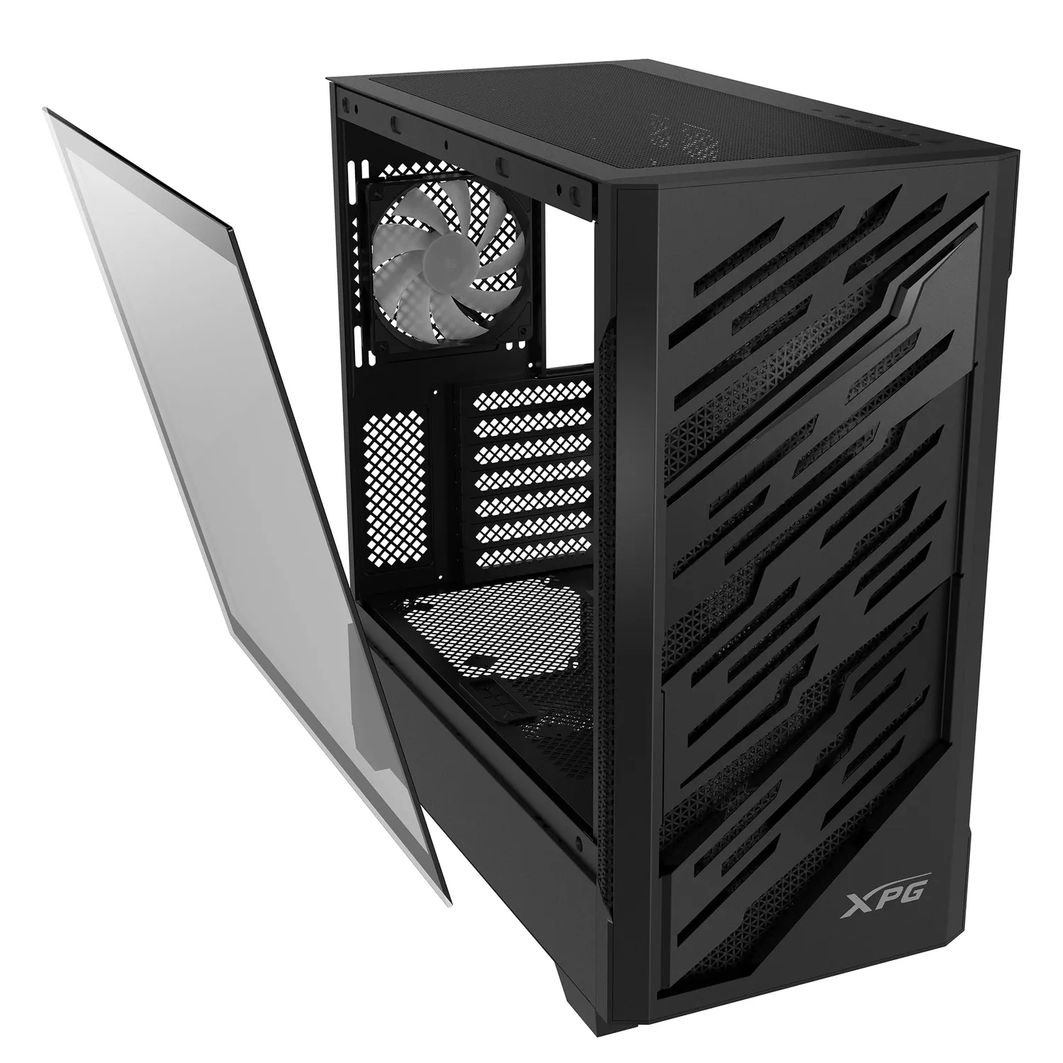XPG Starker Air BTF Mid-Tower Gehäuse schwarz 4x ARGB 360mm