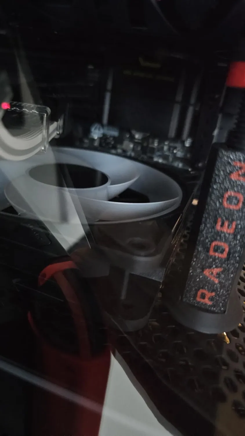 Lian Li Vector V100 PC-Gehäuse ATX Glas weiß 4 Lüfter