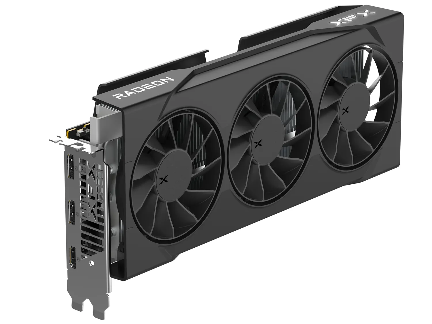XFX Swift RX 9060 XT OC Grafikkarte 16GB Triple-Fan