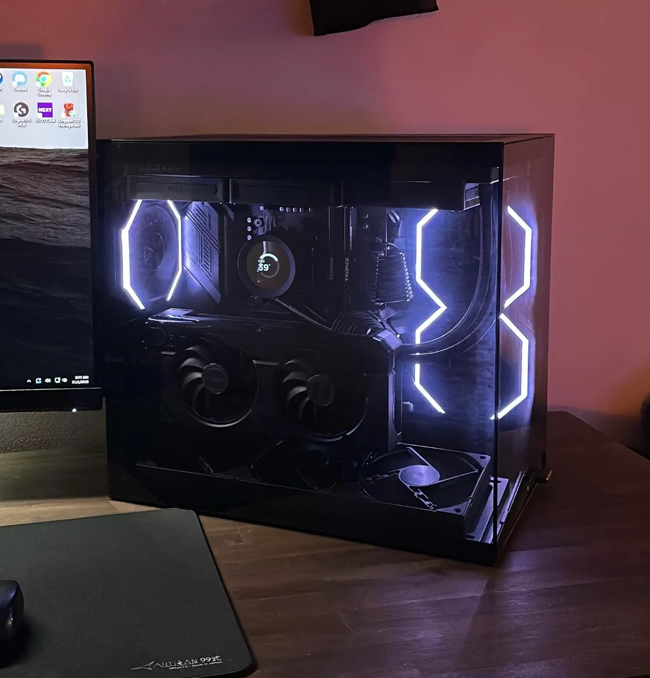 Lian Li O11D Mini V2 PC Gehäuse schwarz ohne Lüfter