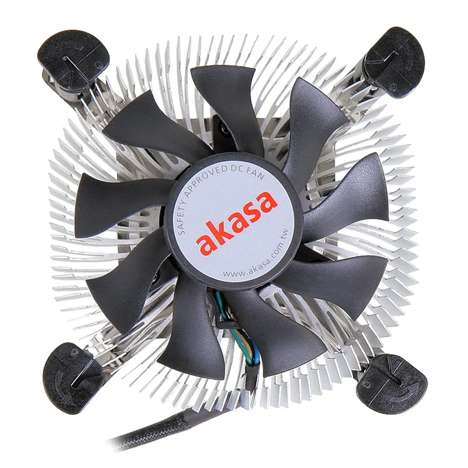 Akasa AK-CC7122BP01 CPU Kühler 45W 26mm flach