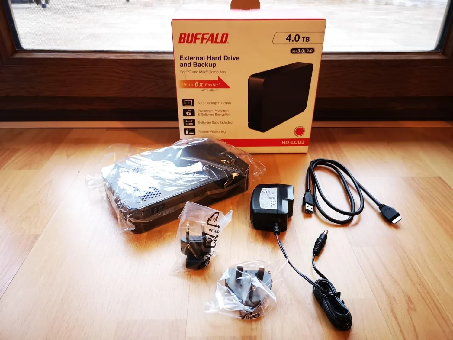 Buffalo DriveStation HD-LC4.0U3B externe Festplatte 4TB USB 3.0